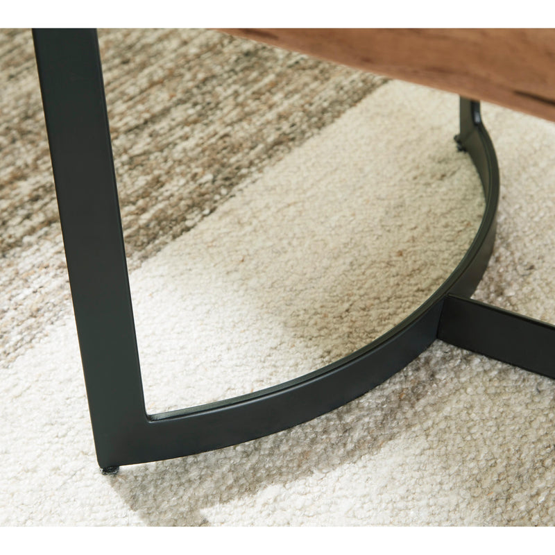 Signature Design by Ashley Fortmaine T872T1 Coffee Table and 2 End Tables IMAGE 4