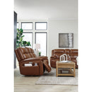 Signature Design by Ashley Healy Pier U1120418 Power Reclining Loveseat with Console and Adjustable Headrest IMAGE 10