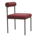  Zuo Livorno 110103 Dining Chair - Red & Bronze IMAGE 6