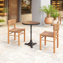  Zuo Gazebo 704053 Dining Table - Walnut IMAGE 7