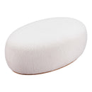 Zuo Amber Fabric Ottoman 110085 IMAGE 4