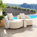 Zuo 704019 Sunny Isles Loveseat - Beige IMAGE 8