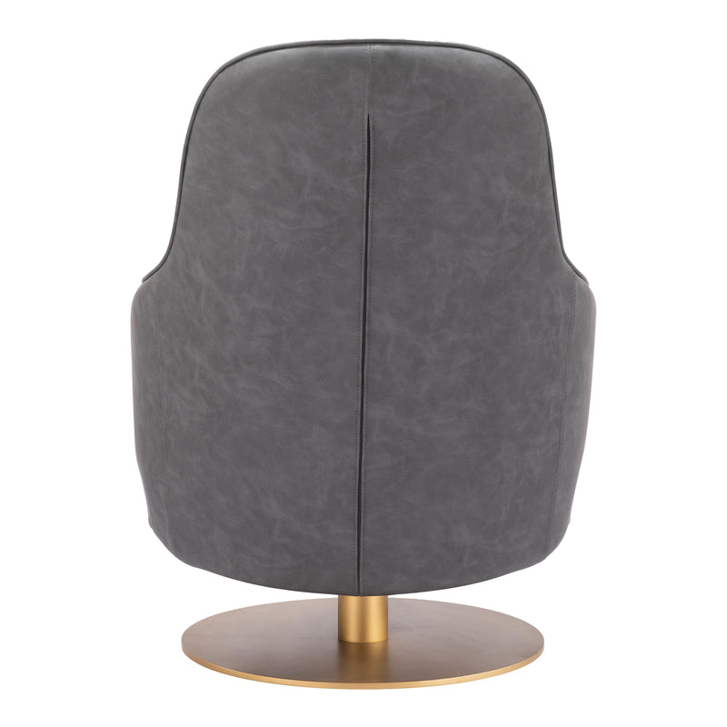 Zuo Accent Chairs Swivel 110107 IMAGE 4