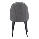  Zuo Silloth 110118 Armless Dining Chair - Grey IMAGE 4