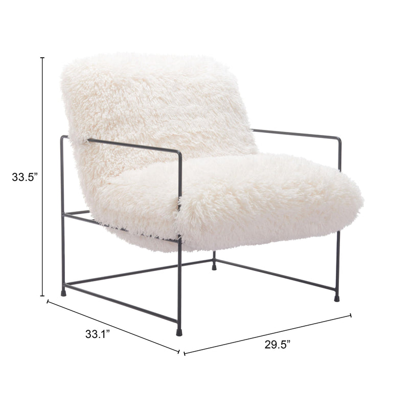 Zuo Pelut Stationary Fabric Accent Chair 110202 IMAGE 8