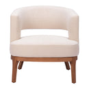  Zuo Penryn 110113 Accent Chair - Beige IMAGE 3