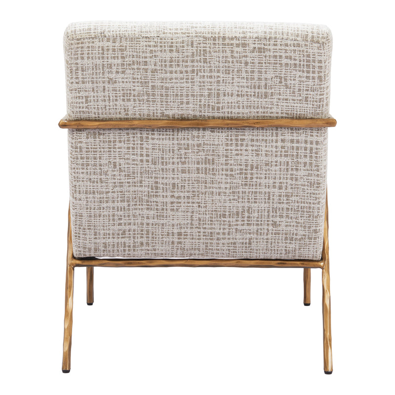  Zuo Norrebro 110270 Accent Chair - Beige Frost IMAGE 4