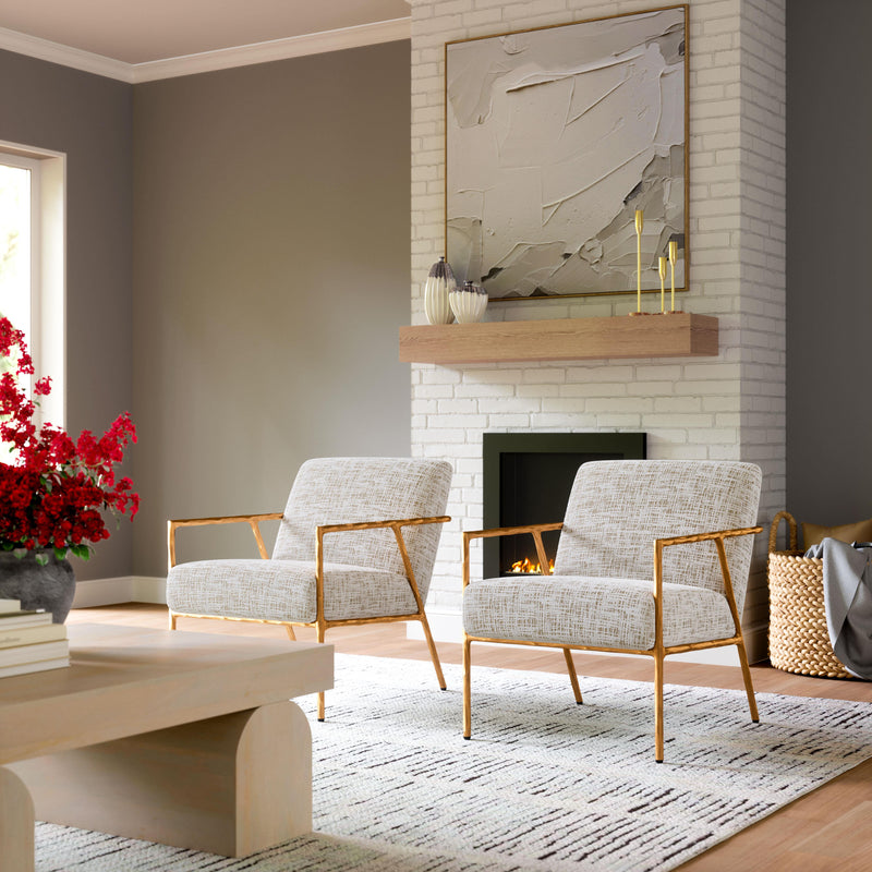  Zuo Norrebro 110270 Accent Chair - Beige Frost IMAGE 9