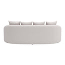Zuo 704018 Sunny Isles Sofa - Beige IMAGE 4