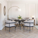 Zuo Dinos 110052 Dining Table - Black IMAGE 8