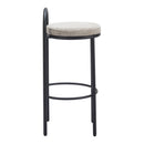 Zuo Sisal Pub Height Stool 110097 IMAGE 2