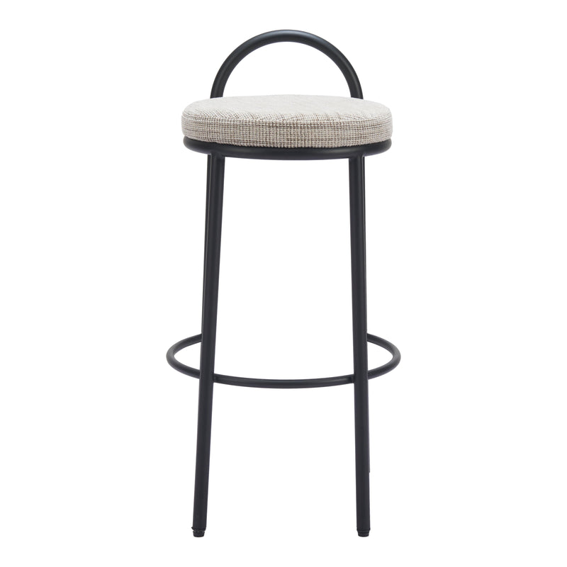 Zuo Sisal Pub Height Stool 110097 IMAGE 3