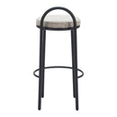 Zuo Sisal Pub Height Stool 110097 IMAGE 4