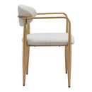  Zuo Zens 110207 Dining Chair - Quill Grey IMAGE 2