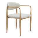  Zuo Zens 110207 Dining Chair - Quill Grey IMAGE 6