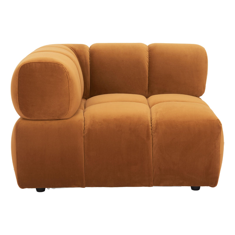Zuo Rist 110282 Corner Chair - Brown IMAGE 4