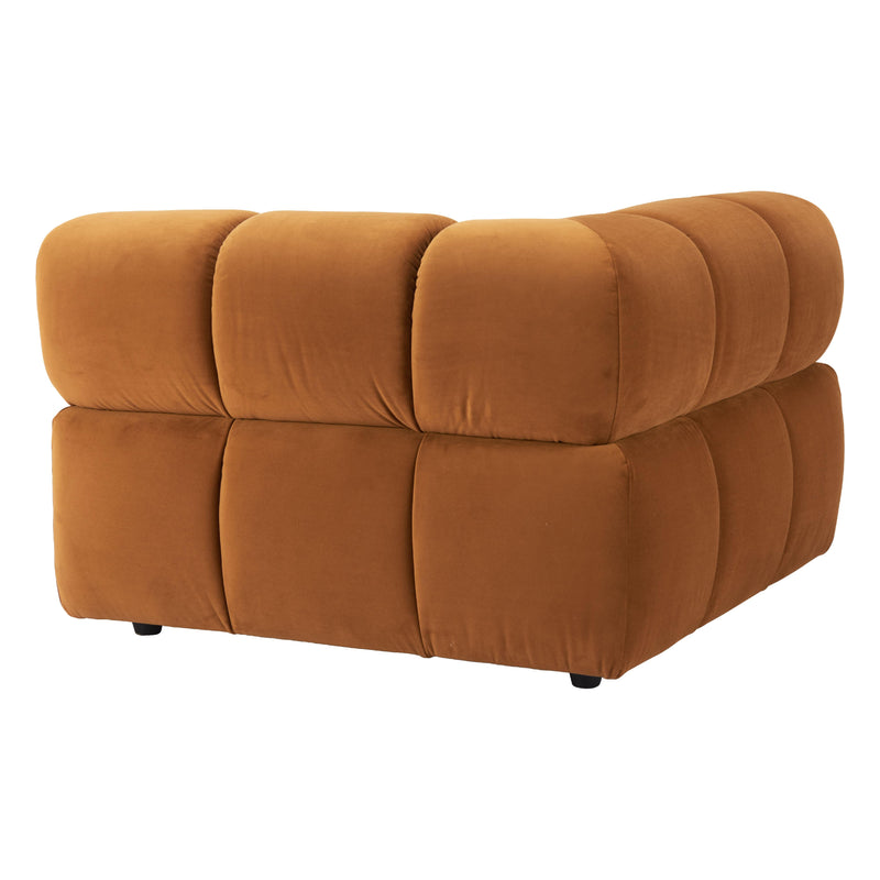 Zuo Rist 110282 Corner Chair - Brown IMAGE 5