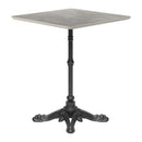 Zuo Alfresco 704051 Dining Table - Grey IMAGE 3