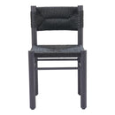  Zuo Iska 704049 Dining Chair - Black IMAGE 3