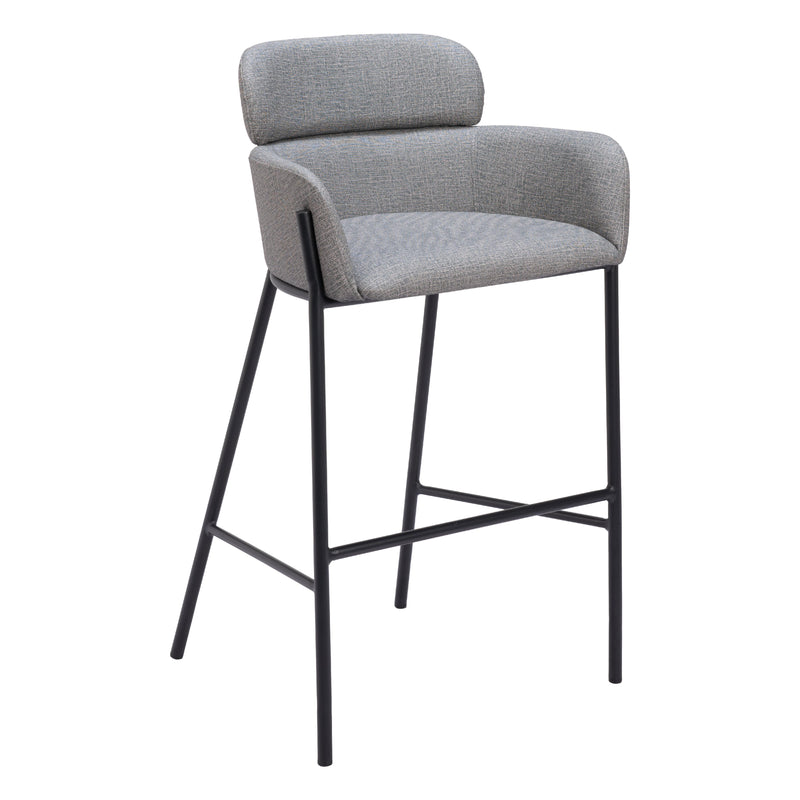 Zuo Bremor Pub Height Stool 110173 IMAGE 1
