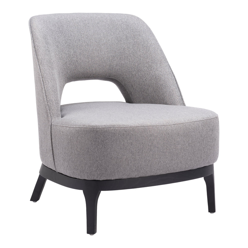  Zuo Mistley 110110 Accent Chair - Grey IMAGE 1