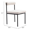 Zuo Livorno Dining Chair 110104 IMAGE 8