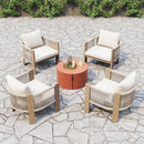  Zuo Rebel 704022 Accent Chair - Beige IMAGE 11