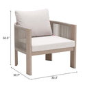  Zuo Rebel 704022 Accent Chair - Beige IMAGE 12