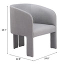 Zuo Hull 110105 Accent Chair - Slate Grey IMAGE 11