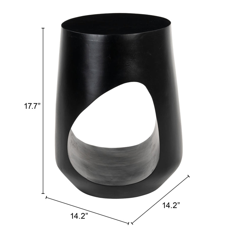  Zuo Tilk 110243 Side Table - Black IMAGE 8