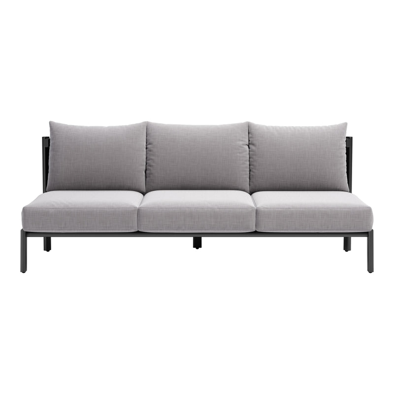 Zuo 704047 Horizon Sofa - Gray IMAGE 3