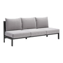 Zuo 704047 Horizon Sofa - Gray IMAGE 6