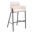 Zuo Bremor Pub Height Stool 110174 IMAGE 1