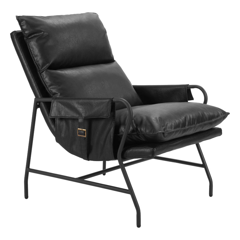  Zuo Halaus 110204 Accent Chair - Black IMAGE 6