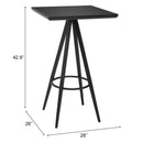 Zuo Dining Tables Square 110051 IMAGE 7