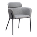  Zuo Bremor 110171 Dining Chair - Slate Grey IMAGE 1