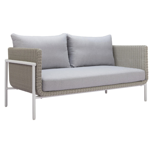 Zuo Outdoor Seating Loveseats 704016 IMAGE 1