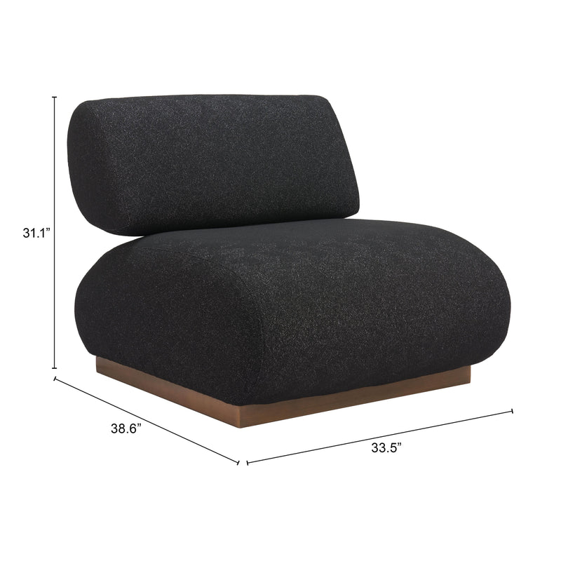 Zuo Barsa Stationary Fabric Accent Chair 109932 IMAGE 8