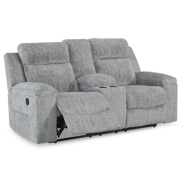Benchcraft Buntington 3400494 Double Reclining Loveseat with Console IMAGE 1