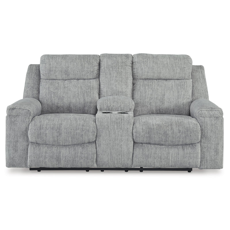 Benchcraft Buntington 3400494 Double Reclining Loveseat with Console IMAGE 2