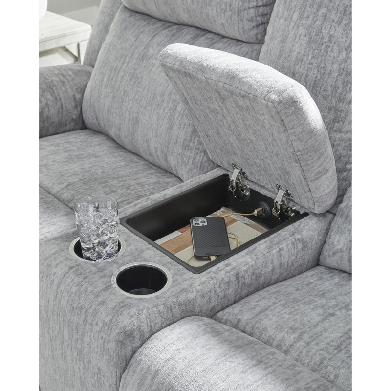 Benchcraft Buntington 3400494 Double Reclining Loveseat with Console IMAGE 5