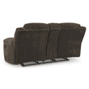 Signature Design by Ashley Frohn 3740794 Double Reclining Loveseat with Console IMAGE 5