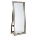 Signature Design by Ashley Evesen A8010379 Floor Standing Mirror with Storage IMAGE 1