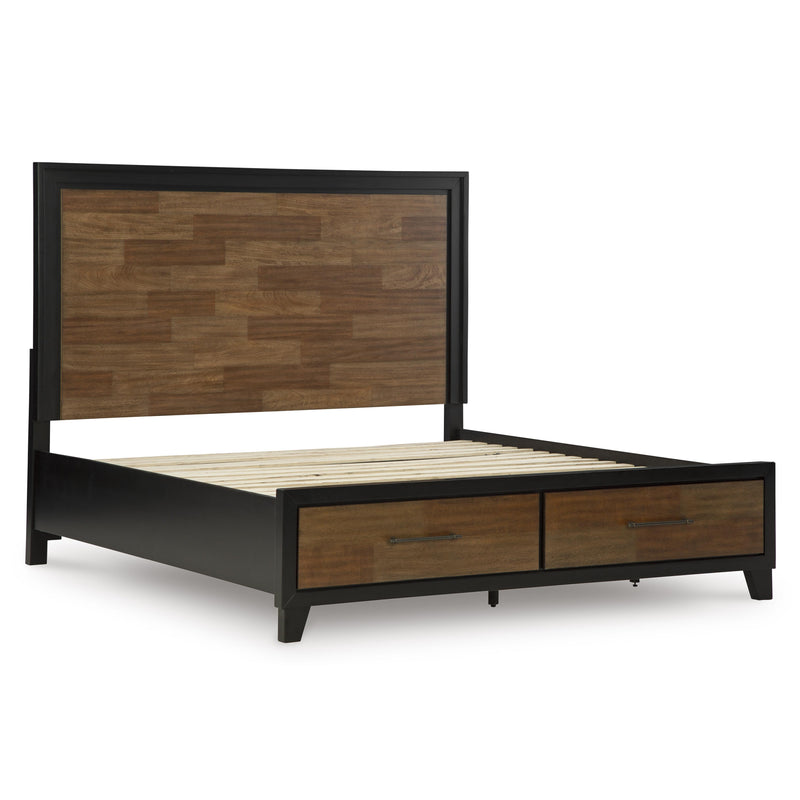 Benchcraft Kraeburn B496B13 California King Panel Storage Bed IMAGE 5