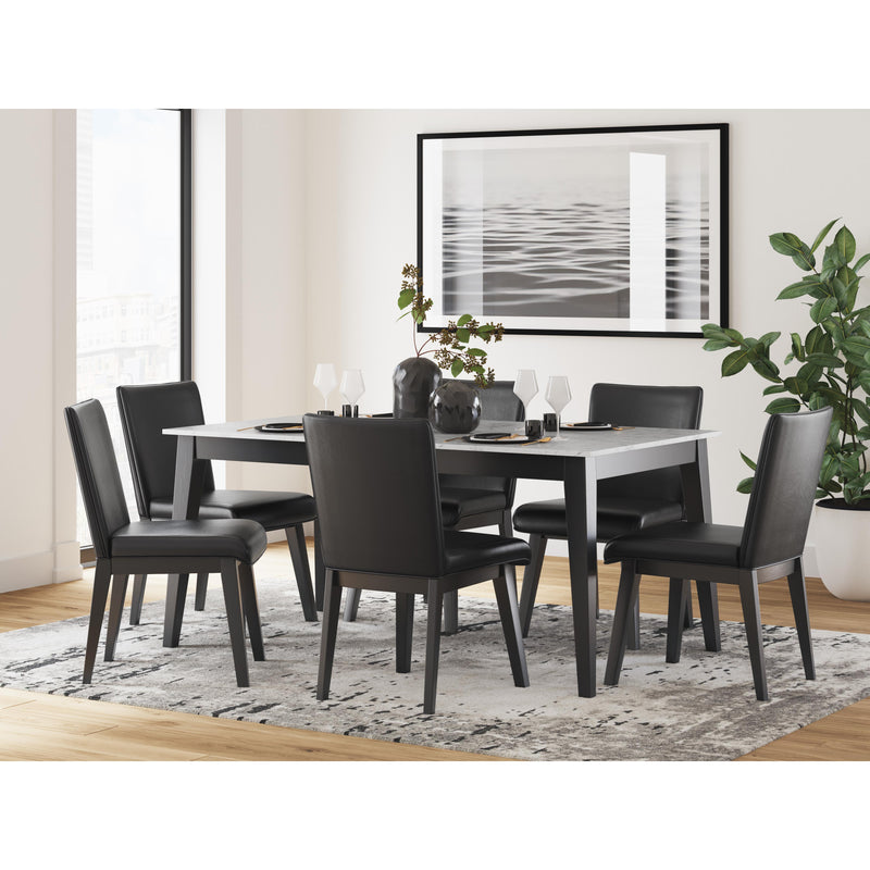 Signature Design by Ashley Jettaya D494-25 Rectangular Dining Room Table IMAGE 8