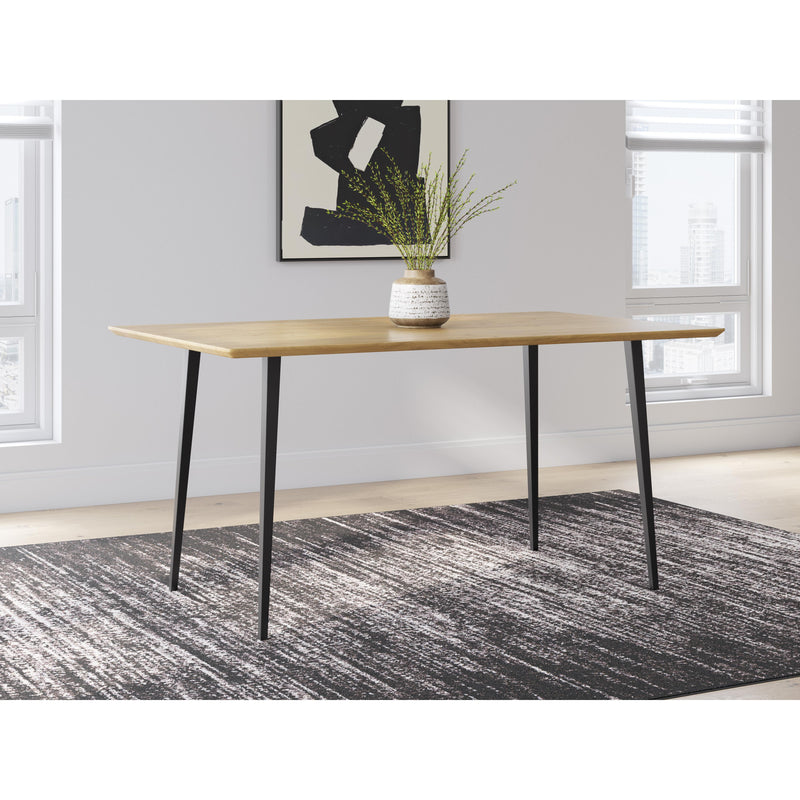 Signature Design by Ashley Gretlynn D501-25 Rectangular Dining Room Table IMAGE 5