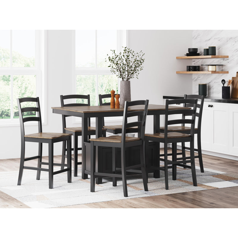 Signature Design by Ashley Wildenauer D634-13 Rectangular Dining Room Counter Table IMAGE 10