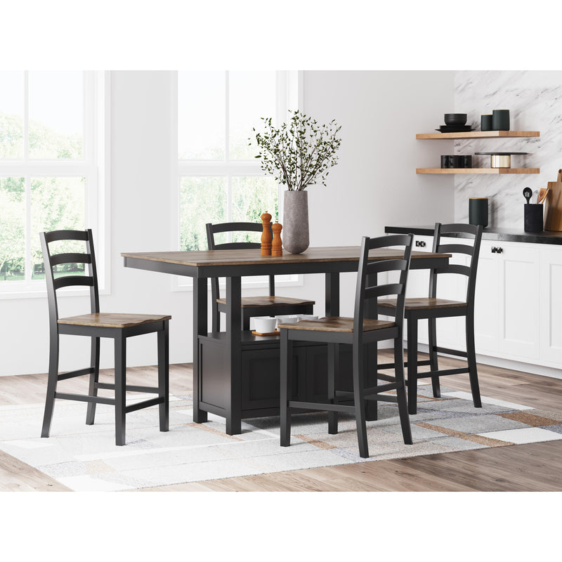 Signature Design by Ashley Wildenauer D634-13 Rectangular Dining Room Counter Table IMAGE 9