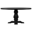 Coaster Furniture Round Florence Dining Table with Pedestal Base 115530 IMAGE 2