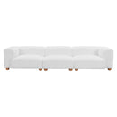 Zuo Tayte 110302 Sofa - White IMAGE 3